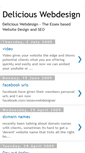 Mobile Screenshot of delicious-webdesign.blogspot.com