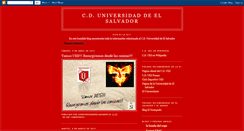 Desktop Screenshot of cduniversidaddeelsalvador.blogspot.com