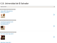 Tablet Screenshot of cduniversidaddeelsalvador.blogspot.com