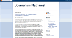 Desktop Screenshot of nathanieljournalism.blogspot.com