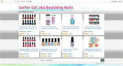 Desktop Screenshot of beachingnails.blogspot.com