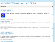 Tablet Screenshot of juntadevecinos16a.blogspot.com