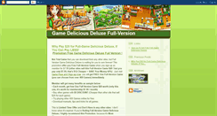 Desktop Screenshot of gamedeliciousdeluxe.blogspot.com