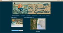 Desktop Screenshot of lacuerdadelequilibrista.blogspot.com