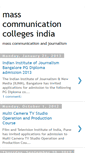 Mobile Screenshot of masscommunicationcolleges.blogspot.com
