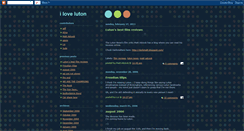 Desktop Screenshot of iloveluton.blogspot.com