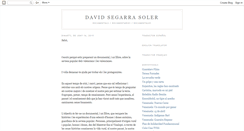 Desktop Screenshot of davidsegarrasoler.blogspot.com