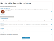 Tablet Screenshot of nia-dance.blogspot.com