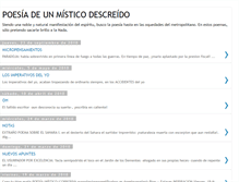 Tablet Screenshot of blogdepoesiamaldita.blogspot.com