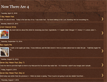 Tablet Screenshot of nowthereare4.blogspot.com