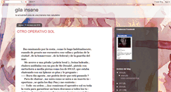 Desktop Screenshot of gilainsane.blogspot.com