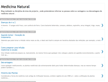 Tablet Screenshot of naturamedicinanatural.blogspot.com