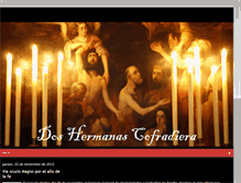 Tablet Screenshot of doshermanascofradiera.blogspot.com
