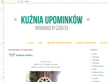 Tablet Screenshot of kuzniaupominkow.blogspot.com