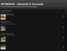 Tablet Screenshot of ana-artimanha.blogspot.com