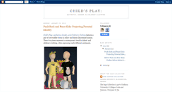 Desktop Screenshot of childsplayexhibit.blogspot.com