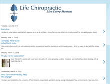 Tablet Screenshot of inspirelifechiropractic.blogspot.com