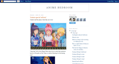 Desktop Screenshot of animebedroom.blogspot.com