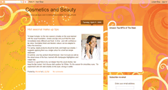 Desktop Screenshot of cosmeticsbeauty-michel.blogspot.com