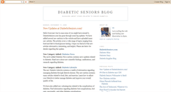 Desktop Screenshot of diabeticseniors.blogspot.com