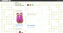 Desktop Screenshot of mammothlakescalifornia.blogspot.com