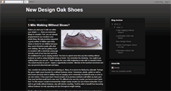 Desktop Screenshot of newdesignoakshoes.blogspot.com