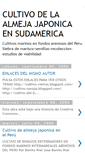 Mobile Screenshot of cultivo-almeja.blogspot.com