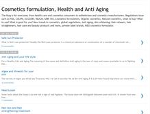 Tablet Screenshot of cosmetics-formulator.blogspot.com