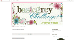 Desktop Screenshot of basicgreychallenges.blogspot.com