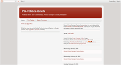 Desktop Screenshot of pg-politics-briefs.blogspot.com