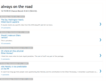 Tablet Screenshot of always-on-the-road.blogspot.com