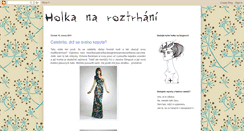 Desktop Screenshot of holkanaroztrhani.blogspot.com