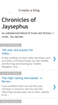 Mobile Screenshot of chroniclesofjaysephus.blogspot.com