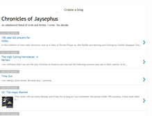 Tablet Screenshot of chroniclesofjaysephus.blogspot.com