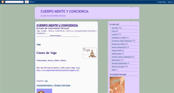 Desktop Screenshot of cuerpomenteconciencia.blogspot.com