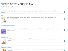 Tablet Screenshot of cuerpomenteconciencia.blogspot.com