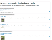 Tablet Screenshot of beiteprosjektet.blogspot.com