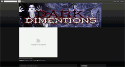 Desktop Screenshot of darkdimentions.blogspot.com
