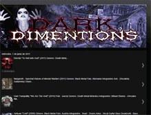 Tablet Screenshot of darkdimentions.blogspot.com