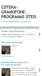 Mobile Screenshot of cdtekagramofone-programasuteis.blogspot.com