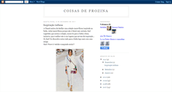 Desktop Screenshot of coisasdefrozina.blogspot.com