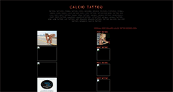 Desktop Screenshot of calciotattoo.blogspot.com