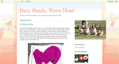 Desktop Screenshot of busyhandswarmheart.blogspot.com