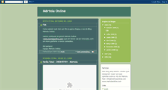 Desktop Screenshot of mertolaonline.blogspot.com