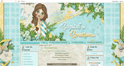 Desktop Screenshot of crystalsscrapcreations.blogspot.com