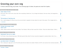 Tablet Screenshot of growingyourownveg.blogspot.com