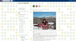 Desktop Screenshot of laprincipianta.blogspot.com