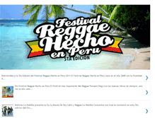 Tablet Screenshot of festivalreggaehechoenperu.blogspot.com