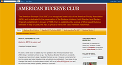 Desktop Screenshot of americanbuckeyeclub.blogspot.com