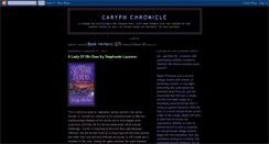 Desktop Screenshot of caryphchronicle.blogspot.com